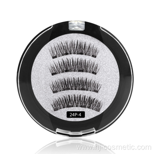 3D Private Label Magic 4 Magnetic Eyelashes supplier